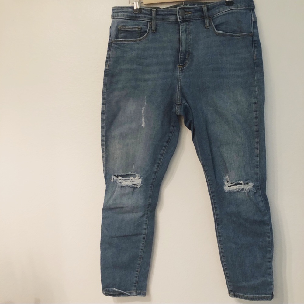 High Rise Skinny Crop Jean